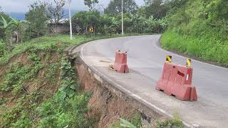 carreteras destruidas en Pallatanga  Ecuador [upl. by Euqirne997]