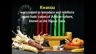 Kwanzaa Principles [upl. by Nnyleimaj]