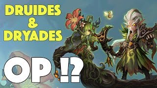 LES SKILLS des DRUIDES et DRYADES Summoners War [upl. by Christoffer]