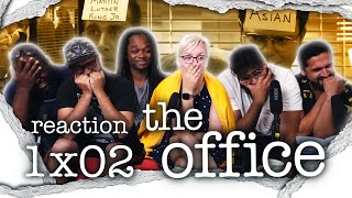 The Office  1x2 Diversity Day  Group Reaction [upl. by Aidole]