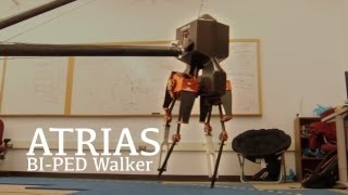 ATRIAS Biped Walking Robot [upl. by Ahsiemac]