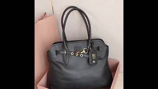 MIUMIU 5BG291 vintage tote bag [upl. by Ataner]