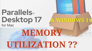 Memory Use on Windows 11 Running on Parallels Desktop 17 on M1 Mac [upl. by Isabeau]