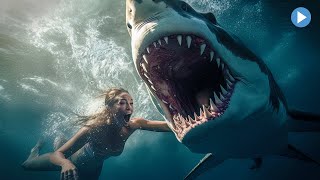 LAND SHARK DANGER ON THE BEACH 🎬 Exclusive Full Action SciFi Movie 🎬 English HD 2024 [upl. by Luhe]