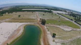 Aerial of 76 Acre Farm Thermal Calif [upl. by Cam]