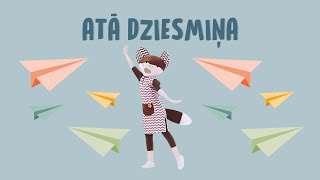 ATĀ DZIESMIŅA  Tutas deju ritmi [upl. by Jennine]