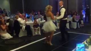 Steve amp Lynette Wedding Rockabilly Dance [upl. by Latrina]