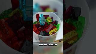 Making Lego Gummies lego diy [upl. by Dasie]