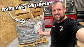 I Bought an Amazon Returns Pallet for £300 to Find Weird Tools [upl. by Cal]