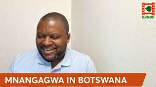 WATCH LIVE Mnangagwa to visit Botswana on Friday [upl. by Yuu616]