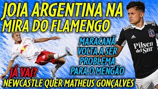 PROPOSTA POR MATHEUS GONÇALVES  FLAMENGO QUER MAIS UM JOGADOR DO RIVER  PROBLEMA COM MARACANÃ E [upl. by Enrika613]