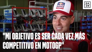 Augusto Fernández optimista en su debut en MotoGP Mi objetivo es ser cada vez más competitivo [upl. by Picardi505]