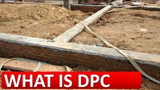 WHAT IS DPC  DAMP PROOF COURSE डीपीसी क्या है [upl. by Stag]