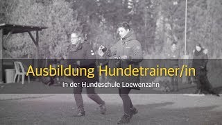 Ausbildung zum Hundetrainer nach Loewenzahn Im Portrait Marina HundeschuleHundetraining [upl. by Pollack99]