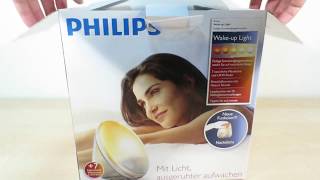 Philips HF353101 WakeUp Light quick unboxing [upl. by Kalindi]