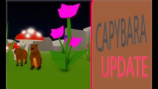 Capybara update in animal simulator Roblox 🤩😮😄 [upl. by Small]