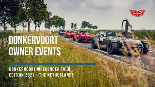 Donkervoort Weekender Tour  Edition 2021 [upl. by Attennod994]