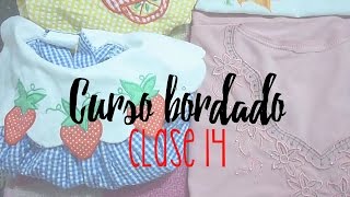 CURSO BORDADO CON MAQUINA DE COSER  CLASE 14 BORDADOS PEQUEÑOS [upl. by Kela]