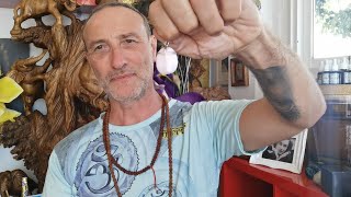 International Crystal Healer Talks about Mangano Calcite [upl. by Leahsim]