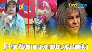 El Pibe Valderrama en modo Copa América [upl. by Bennie442]