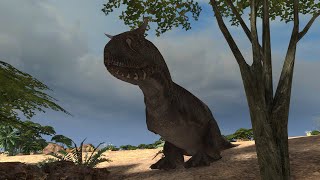 Carnivores Dinosaur Hunt  my first Carnotaurus hunt [upl. by Irrak]