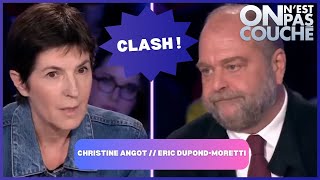 CLASH Eric DupondMoretti  Christine Angot  On nest pas couché 10 mars 2018 [upl. by Truelove]