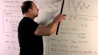 Alternating Series 1b  Estimating the Remainder [upl. by Anitsirc]