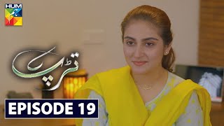 Tarap Episode 19 HUM TV Drama 5 July 2020 [upl. by Norrahc]