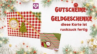 Schnelle Karte für GutscheineGeldgeschenke [upl. by Marie-Ann]