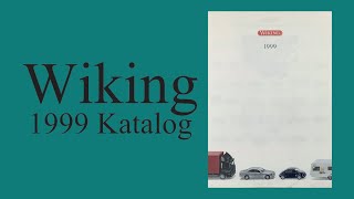 WIKING Katalog 1999 Catalog 169 4K [upl. by Woody]