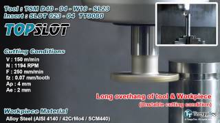 MachiningTaeguTecTOPSLOTSLOT023 [upl. by Nodnnarb]