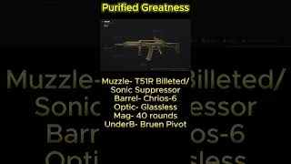 Holger 556 Purified Greatness warzone anxiety callofduty cod gaming shorts fyp [upl. by Riebling]