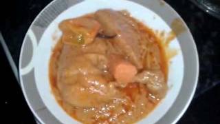 How To Make Peanut Butter Soup Gambian dish  Domoda [upl. by Rafe]