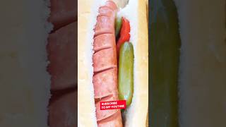 HOT DOG HOW TO MAKE BEST HOT DOG AT HOME I MADE THE BEST HOMEMADE HOT DOGS shorts हॉट डॉग [upl. by Anelat]