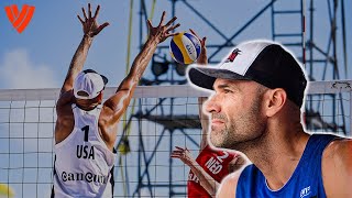 Legendary Plays by quotThin Beastquot Phil Dalhausser 💯 Beach Volleyball World [upl. by Gildus]