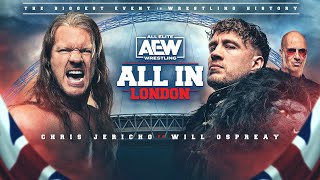 Chris Jericho vs Will Ospreay  AEW Countdown to All In London [upl. by Ramyar]