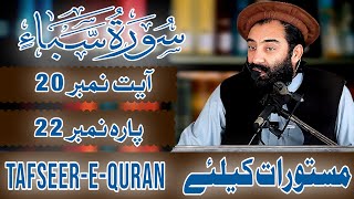 Daily Dars Tarjuma amp Tafseer Surah Saba Para 22 Ayat 20  Mufti Munir Shakir Official [upl. by Rooker]