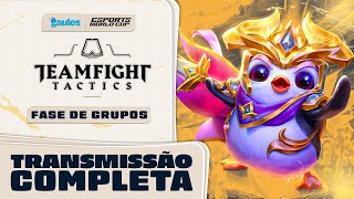 EWC  T1 X WOLVES ESPORTS  TEAMFIGHT TACTICS  TRANSMISSÃO COMPLETA [upl. by Arleta499]