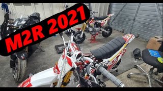 M2R 160sm 2021 Pitbike build instructions included [upl. by Aneehta]