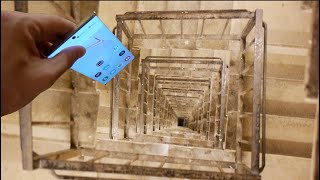 Dropping a Samsung Galaxy Note 10 Down Spiral Staircase 300 Feet  Will it Survive [upl. by Machute]