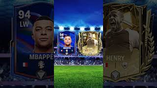 🇫🇷 Mbappe vs Henry 🇫🇷  fcmobile fifamobile fifa soccer footballgame vs [upl. by Habeh]