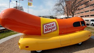 Oscar Mayer Wienermobile makes stop in Des Moines [upl. by Juline]