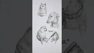 How To Draw DOGS foryou drawing art funny [upl. by Anaele965]