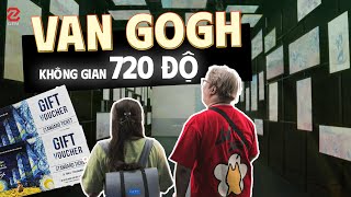 Triển lãm Van Gogh tại Việt Nam  nâng cấp thêm không gian 720 độ siêu đẹp [upl. by Zere224]