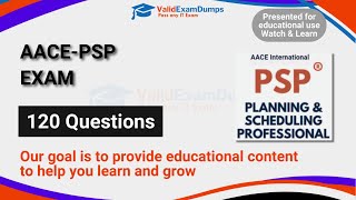 AACE International Planning amp Scheduling Professional PSP Exam [upl. by Nort961]