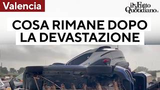 Valencia cosa rimane dopo la devastazione Le immagini dallapocalisse climatica [upl. by Koralie]