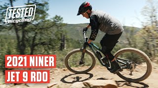 The 2021 Niner Jet 9 RDO Is One of the Best Trail Bikes Right Now  TESTED  Bicycling [upl. by Ester728]