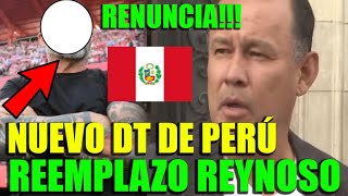 JUAN REYNOSO RENUNCIA A SELECCION PERUANA JORGE SAMPAOLI NUEVO DT DE PERÚ VS VENEZUELA [upl. by Nayrbo872]