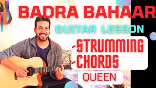 Badra Bahaar  Guitar Lesson  Queen  Accurate Chords  Amit Trivedi [upl. by Nay]