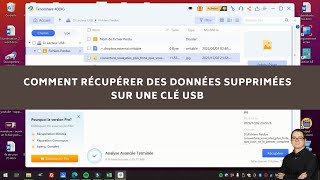 Comment récupérer données clé USB sans formater [upl. by Larson]